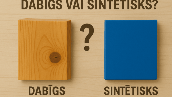 Dabīgs vai mākslīgs?